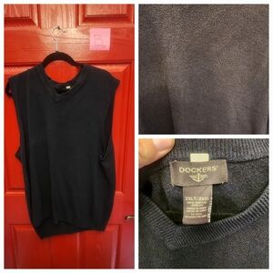 Dockers Men's 2xlt Sweater Vest